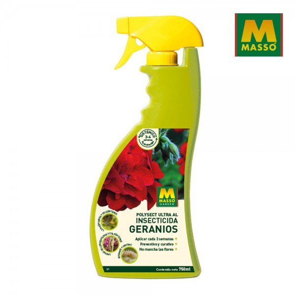 Insecticida sistémico para geranios, pistola pulverizadora, 750 ml
