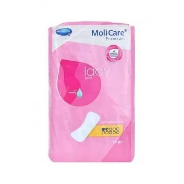 Lindor Premium Lady Pad 2 Gotas 14 Uds