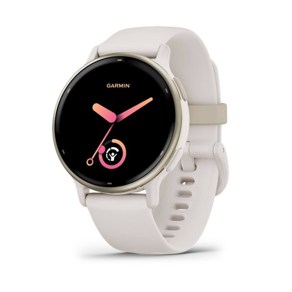 Garmin vívoactive 5 white gold / smartwatch 42mm