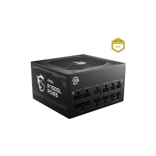 Msi fuente alimentación mag a750gl pcie5 ii 750atx