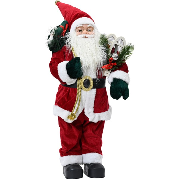 Santa claus muñeco decorativo 23 x 14 x 45 cm